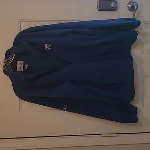COLTS Blue Zip-Up Fleece Jacket